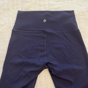 Lululemon purple bike shorts